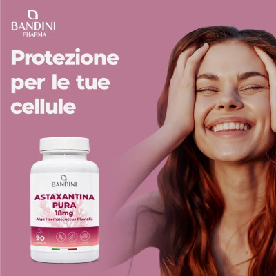 Астаксантин 18mg - 90 капсули | Bandini Pharma - Италия