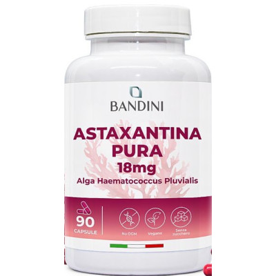 Астаксантин 18mg - 90 капсули | Bandini Pharma - Италия