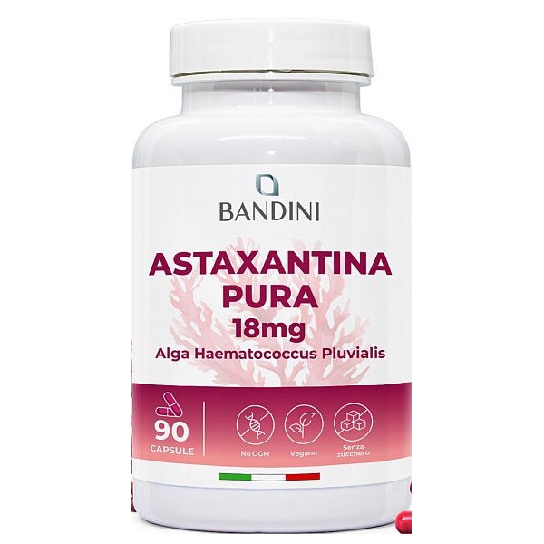 Астаксантин 18mg - 90 капсули | Bandini Pharma - Италия