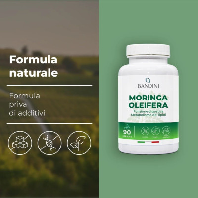 Моринга - 90 капсули | Bandini Pharma - Италия