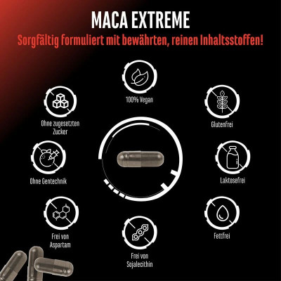 Мака (екстракт от корен 10:1) - 365 капсули | GEN - Германия