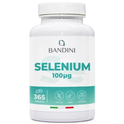 Селен 100mcg - 365 таблетки | Bandini Pharma - Италия