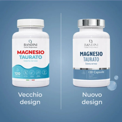 Магнезий таурат - 120 капсули | Bandini Pharma - Италия
