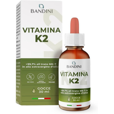 К2 МК-7 - 30ml | Bandini Pharma - Италия