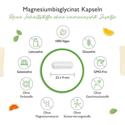 Магнезиев бисглицинат 775mg - 240 капсули | Vit4ever