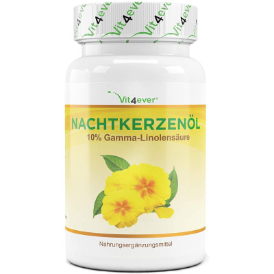 Масло от вечерна иглика 1000mg с витамин Е - 180 капсули | Vit4ever - Германия