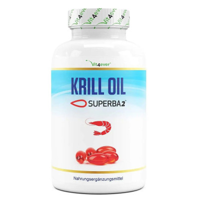 Масло от крил Superba® 500mg (Омега-3) - 120 капсули | Vit4ever - Германия