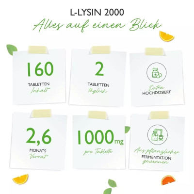 Л-лизин 1000mg - 160 таблетки