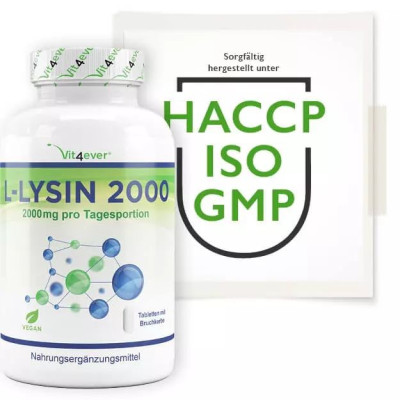 Л-лизин 1000mg - 160 таблетки