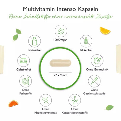 Мултивитамини Интенсо + Коензим Q10 - 365 капсули