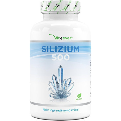 Силиций 500mg (екстракт от бамбук) - 180 капсули