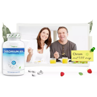 Хром пиколинат 500mcg - 365 таблетки | Vit4ever - Германия