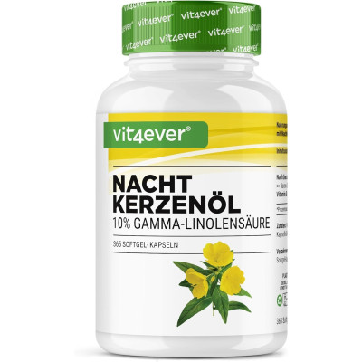 Масло от вечерна иглика 1000mg - 365 капсули | Vit4ever - Германия