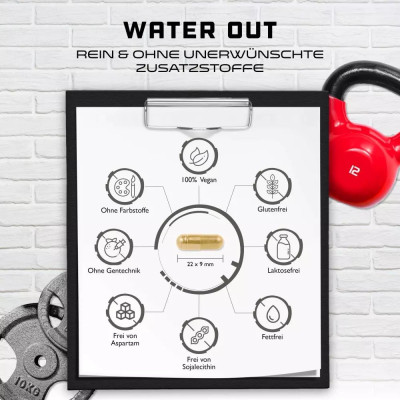 WATER OUT - Комплекс против задържане на вода - 180 капсули
