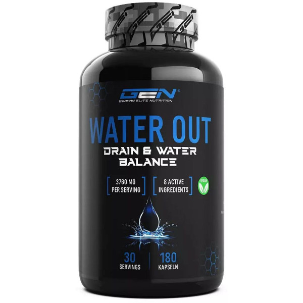 WATER OUT (билков диуретик) - 180 капсули | GEN - Германия