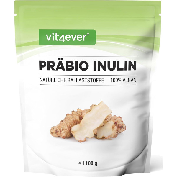 Инулин (пребиотични фибри) - 1,100гр. | Vit4ever - Германия