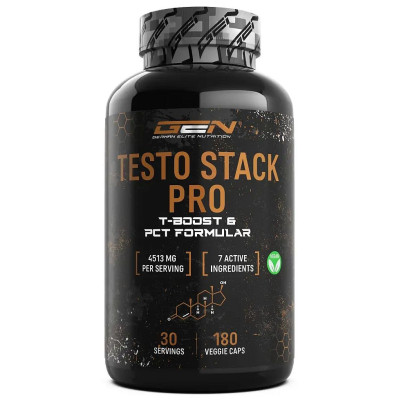 Testo Stack Pro - Формула за увеличаване на тестостерона - 180 капсули