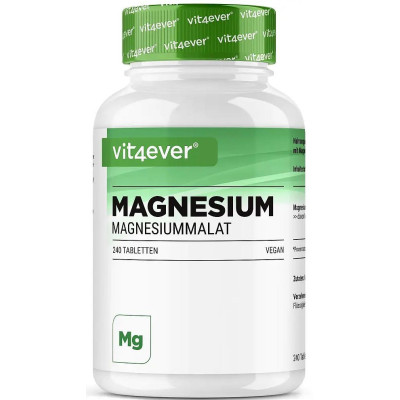 Магнезиев малат 2000mg - 240 таблетки | Vit4ever - Германия