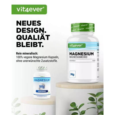 Магнезиев оксид 400mg - 365 таблетки | Vit4ever
