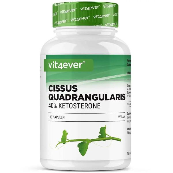 Цисус (Cissus quadrangularis) 700mg - 180 капсули | Vit4ever - Германия