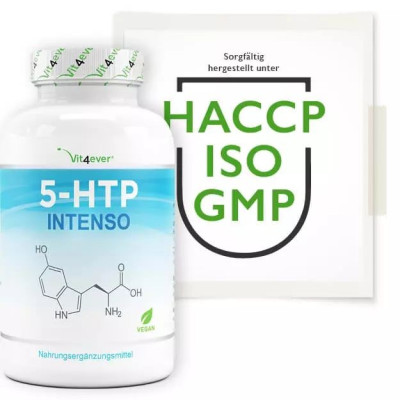 5-HTP 100mg - екстракт от семена на Грифония - 240 капсули