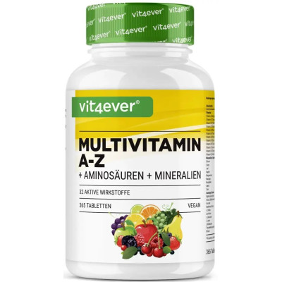 Мултивитамини и минерали от А-Я - 365 таблетки | Vit4ever
