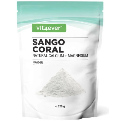 Бял корал Санго на прах - 300gr | Vit4ever - Германия