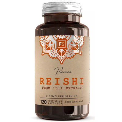 Гъби Рейши екстракт 700mg - 120 капсули | Focus Supplements - UK
