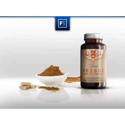 Гъби Рейши екстракт 700mg - 120 капсули | Focus Supplements - UK