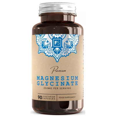 Магнезий бисглицинат 125mg - 90 капсули | Focus Supplements - Великобритания