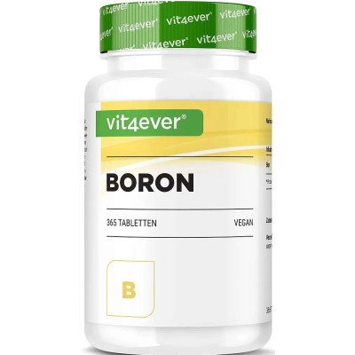 Бор (Boron) 3mg - 365 таблетки | Vit4ever - Германия