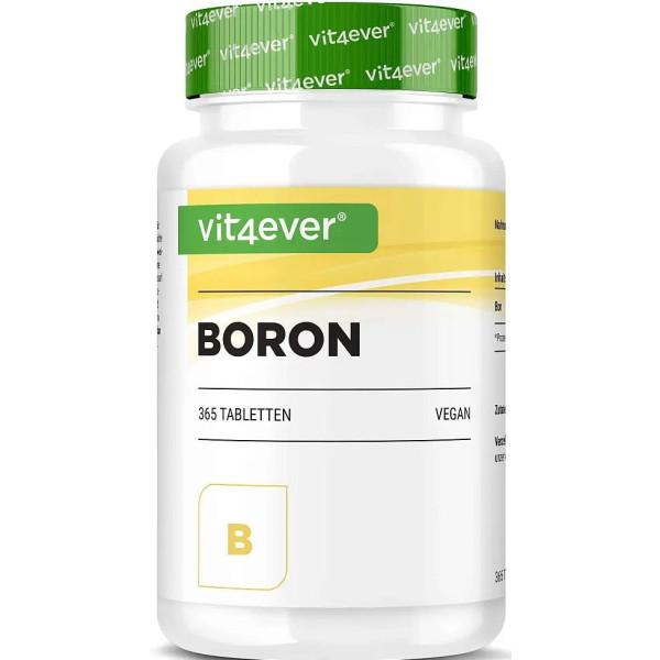 Бор (Boron) 3mg - 365 таблетки | Vit4ever - Германия