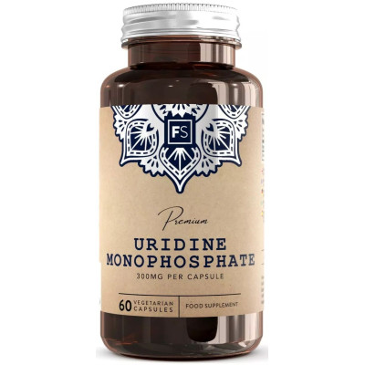 Уридин Монофосфат 300mg - 60 капсули | Focus Supplements - UK