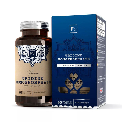 Уридин Монофосфат 300mg - 60 капсули | Focus Supplements - UK