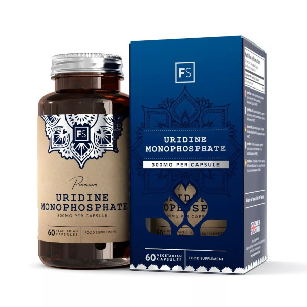 Уридин Монофосфат 300mg - 60 капсули | Focus Supplements - UK