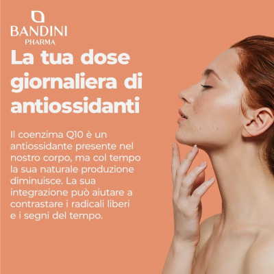 Коензим Q10 200mg - 60 капсули | Bandini Pharma - Италия