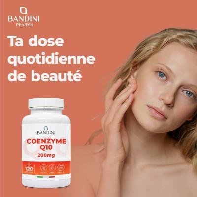 Коензим Q10 200mg - 120 капсули | Bandini Pharma - Италия