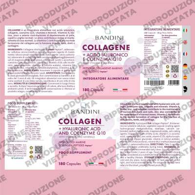Комплекс с морски колаген Peptan® 333mg - 180 капсули | Bandini Pharma - Италия