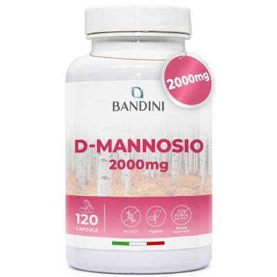 Д-маноза 667mg - 120 капсули | Bandini Pharma - Италия