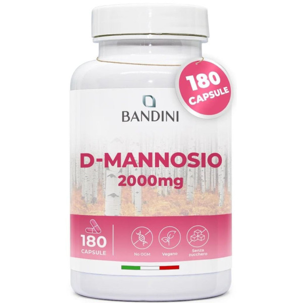Д-маноза (от бреза) - 180 капсули | Bandini Pharma - Италия
