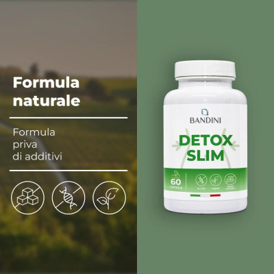 Detox Slim - 60 капсули | Bandini Pharma - Италия