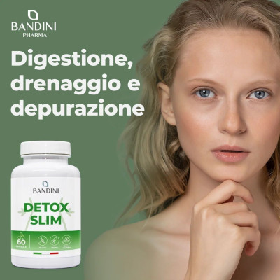 Detox Slim - 60 капсули | Bandini Pharma - Италия