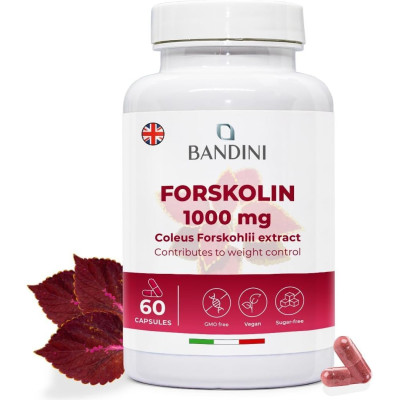 Форсколин 500mg - 60 капсули | Bandini Pharma - Италия