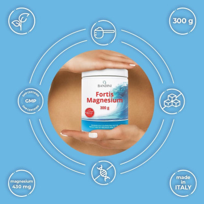 Магнезий (карбонат) 430mg (300gr) | Bandini Pharma - Италия