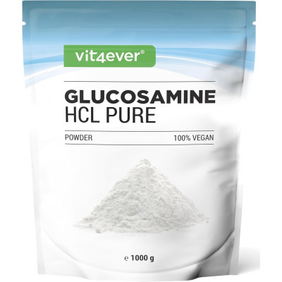 Глюкозамин хидрохлорид на прах, 1000g | Vit4ever - Германия