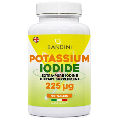 Калиев йодид 225mcg - 120 таблетки | Bandini Pharma - Италия