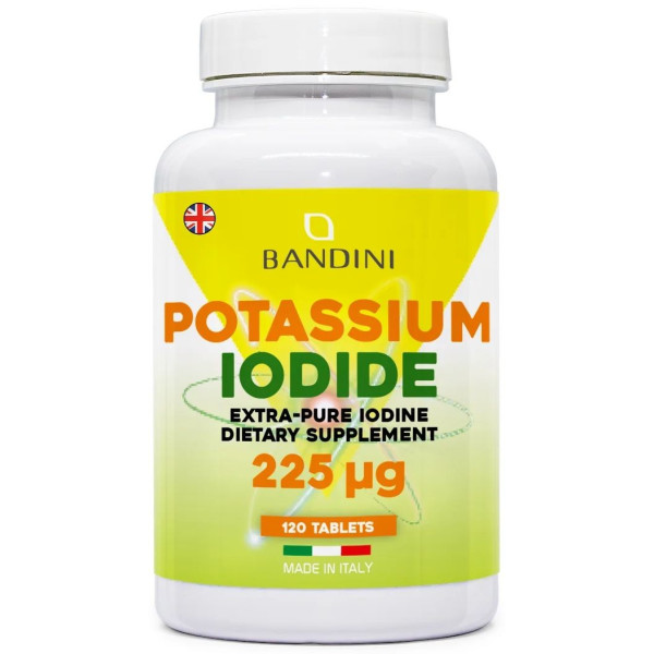 Калиев йодид 225mcg - 120 таблетки | Bandini Pharma - Италия