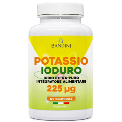 Калиев йодид 225mcg - 120 таблетки | Bandini Pharma - Италия