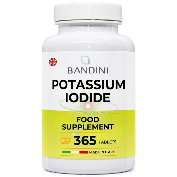Калиев йодид 225mcg - 365 таблетки | Bandini Pharma - Италия