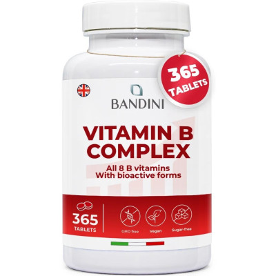 Витамин B комплекс - 365 таблетки | Bandini Pharma - Италия